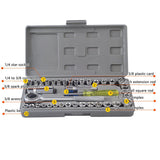Darrahopens Auto Accessories > Auto Accessories Others > Automotive Repair & Speciality Tools 40pcs Auto Repair Tool Kit Set Car Maintenance Mechanics Garage Hand Tools