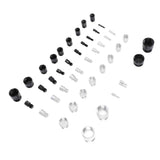 Darrahopens Auto Accessories > Auto Accessories Others > Automotive Repair & Speciality Tools 44PCS Nut and Bolt Thread Checker Aluminum High Accuracy Bolt Nut Identifier Gauge with Storage Box for Imperial and Metric Nuts In Australia - Darrahopens