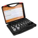 Darrahopens Auto Accessories > Auto Accessories Others > Automotive Repair & Speciality Tools 44PCS Nut and Bolt Thread Checker Aluminum High Accuracy Bolt Nut Identifier Gauge with Storage Box for Imperial and Metric Nuts In Australia - Darrahopens