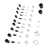 Darrahopens Auto Accessories > Auto Accessories Others > Automotive Repair & Speciality Tools 44PCS Nut and Bolt Thread Checker Aluminum High Accuracy Bolt Nut Identifier Gauge with Storage Box for Imperial and Metric Nuts In Australia - Darrahopens