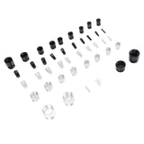 Darrahopens Auto Accessories > Auto Accessories Others > Automotive Repair & Speciality Tools 44PCS Nut and Bolt Thread Checker Aluminum High Accuracy Bolt Nut Identifier Gauge with Storage Box for Imperial and Metric Nuts In Australia - Darrahopens