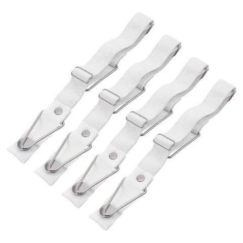 Darrahopens Auto Accessories > Auto Accessories Others > Automotive Repair & Speciality Tools 4PCS Adjustable Bed Sheet Holder Clips, Corner Fasteners and Grippers for Fitted Sheets