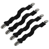 Darrahopens Auto Accessories > Auto Accessories Others > Automotive Repair & Speciality Tools 4PCS Adjustable Bed Sheet Straps, Elastic Corner Clips for Mattress