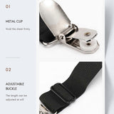 Darrahopens Auto Accessories > Auto Accessories Others > Automotive Repair & Speciality Tools 4PCS Adjustable Bed Sheet Straps, Elastic Corner Clips for Mattress