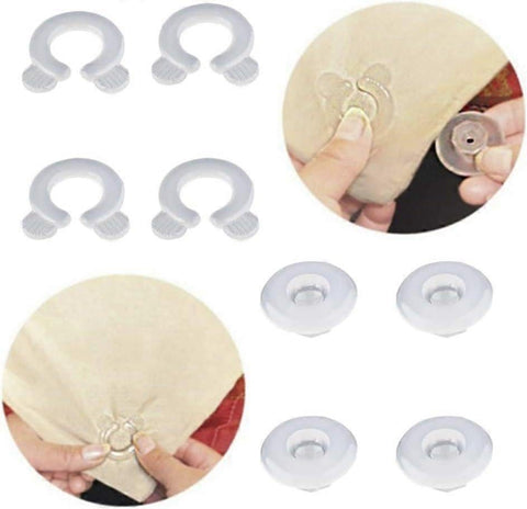 Darrahopens Auto Accessories > Auto Accessories Others > Automotive Repair & Speciality Tools 4PCS Bed Sheet Clips, 2025 Model Grippers & Quilt Fixers