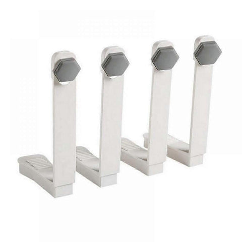 Darrahopens Auto Accessories > Auto Accessories Others > Automotive Repair & Speciality Tools 4PCS Bed Sheet Holder Fasteners with Mattress Cover Clips, Gray
