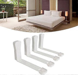 Darrahopens Auto Accessories > Auto Accessories Others > Automotive Repair & Speciality Tools 4PCS Bed Sheet Holder Straps, 3-Way Fasteners, Easy to Install