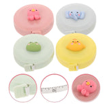 Darrahopens Auto Accessories > Auto Accessories Others > Automotive Repair & Speciality Tools 4pcs Body Measuring Tape Retractable Flexible Tape Measure for Body and Tailor