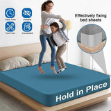 Darrahopens Auto Accessories > Auto Accessories Others > Automotive Repair & Speciality Tools 4PCS Fitted Bed Sheet Holder Straps and Fastener Clips