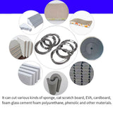 Darrahopens Auto Accessories > Auto Accessories Others > Automotive Repair & Speciality Tools 5 Rolls Automotive Glass Removal Tools Steel Wire Rope Disassembling Kit - Silver