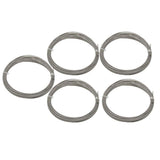 Darrahopens Auto Accessories > Auto Accessories Others > Automotive Repair & Speciality Tools 5 Rolls Automotive Glass Removal Tools Steel Wire Rope Disassembling Kit - Silver