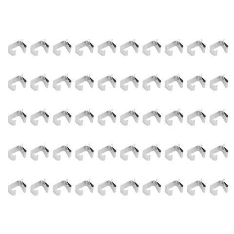 Darrahopens Auto Accessories > Auto Accessories Others > Automotive Repair & Speciality Tools 50Pcs Metal Christmas Lights Gutter Hooks Stainless Steel Christmas Lights Gutter Hangers S 20x14mm In Australia - Darrahopens
