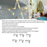 Darrahopens Auto Accessories > Auto Accessories Others > Automotive Repair & Speciality Tools 50Pcs Metal Christmas Lights Gutter Hooks Stainless Steel Christmas Lights Gutter Hangers S 20x14mm In Australia - Darrahopens