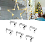 Darrahopens Auto Accessories > Auto Accessories Others > Automotive Repair & Speciality Tools 50Pcs Metal Christmas Lights Gutter Hooks Stainless Steel Christmas Lights Gutter Hangers S 20x14mm In Australia - Darrahopens