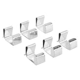 Darrahopens Auto Accessories > Auto Accessories Others > Automotive Repair & Speciality Tools 50Pcs Metal Christmas Lights Gutter Hooks Stainless Steel Christmas Lights Gutter Hangers S 20x14mm In Australia - Darrahopens
