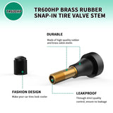 Darrahopens Auto Accessories > Auto Accessories Others > Automotive Repair & Speciality Tools 50pcs TR600 High Pressure Tire Valve Stem - High-Pressure Tubeless Snap-in Valves Good for Larger or Heavy-Duty Vehicle