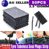Darrahopens Auto Accessories > Auto Accessories Others > Automotive Repair & Speciality Tools 50× Tyre Repair Plugs Car Tire Puncture Recovery Tyre Tubeless Seal Plugs Strip