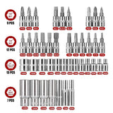 Darrahopens Auto Accessories > Auto Accessories Others > Automotive Repair & Speciality Tools 53PCS Metric Deep Socket Set 1/4" Drive Wrench with Flexible Extension Bar Tools