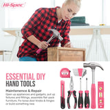 Darrahopens Auto Accessories > Auto Accessories Others > Automotive Repair & Speciality Tools 58 Piece Home Tool Set with 8V Cordless Drill Driver Kit Rechargeable Electric Screwdriver for DIY Repairs and Maintenance