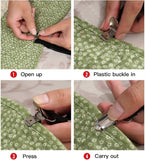 Darrahopens Auto Accessories > Auto Accessories Others > Automotive Repair & Speciality Tools 6-Way White Adjustable Bed Sheet Holder Straps, Fit Twin/Full/Queen/King