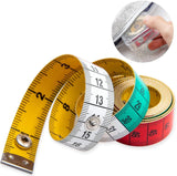 Darrahopens Auto Accessories > Auto Accessories Others > Automotive Repair & Speciality Tools 60in/150cm Soft Multicolor Tape Measure for Craft and Body Measuring