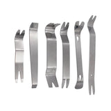 Darrahopens Auto Accessories > Auto Accessories Others > Automotive Repair & Speciality Tools 6pcs Pry Bar Tool Set Metal Dismantling Plate Fastener Remover For Car Repair