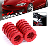 Darrahopens Auto Accessories > Auto Accessories Others > Automotive Repair & Speciality Tools 6PCS Spring Mod Kits Modification Spring Parts Accessories red Trunk Tailgate Strut Support Spring,OD Spiral Stamping Compression Spring Replacement Model 3