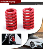 Darrahopens Auto Accessories > Auto Accessories Others > Automotive Repair & Speciality Tools 6PCS Spring Mod Kits Modification Spring Parts Accessories red Trunk Tailgate Strut Support Spring,OD Spiral Stamping Compression Spring Replacement Model 3