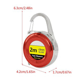 Darrahopens Auto Accessories > Auto Accessories Others > Automotive Repair & Speciality Tools 79Inch Soft Tape Measure for Sewing Body Measuring Retractable Cloth Tape