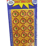 Darrahopens Auto Accessories > Auto Accessories Others > Automotive Repair & Speciality Tools 8 shots star ring caps for toy cap gun total 144 shots