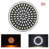 Darrahopens Auto Accessories > Auto Accessories Others > Automotive Repair & Speciality Tools 8pcs 1157 LED Turn Signals Front Rear 81 LED Lights Super Bright 1156 Bulbs Lens Kit 1986-2024 Compatible