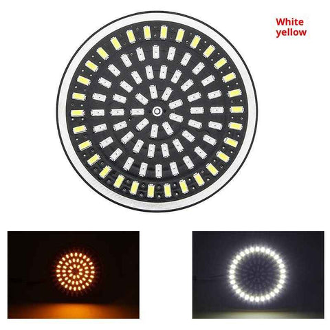 Darrahopens Auto Accessories > Auto Accessories Others > Automotive Repair & Speciality Tools 8pcs 1157 LED Turn Signals Front Rear 81 LED Lights Super Bright 1156 Bulbs Lens Kit 1986-2024 Compatible