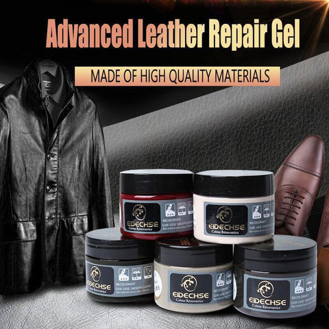 Darrahopens Auto Accessories > Auto Accessories Others > Automotive Repair & Speciality Tools Advanced Leather Repair Gel Kit Filler For Sofa Auto Interior Scratch Rips Holes For Minor Breakage Repairs - Grey