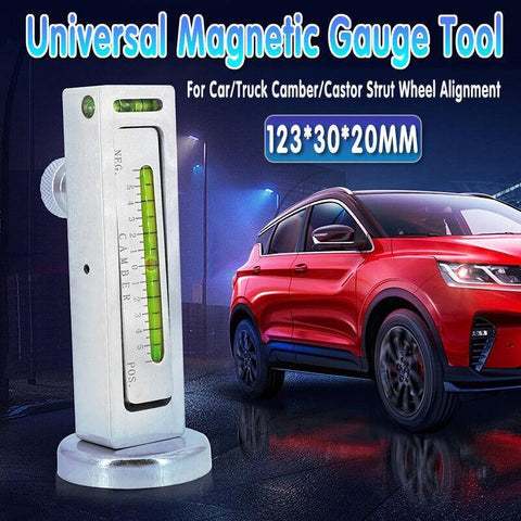 Darrahopens Auto Accessories > Auto Accessories Others > Automotive Repair & Speciality Tools Auto Car Camber Castor Strut Wheel Alignment Adjustable Magnetic Gauge Tool