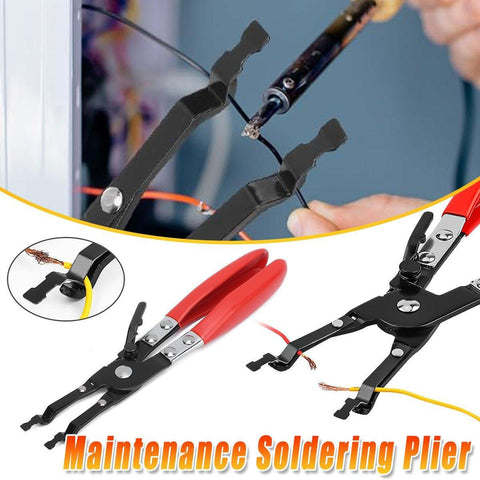 Darrahopens Auto Accessories > Auto Accessories Others > Automotive Repair & Speciality Tools Auto Repair Welding Clamp Wire Holder Auxiliary Welding Tool for Car Mechanics