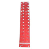 Darrahopens Auto Accessories > Auto Accessories Others > Automotive Repair & Speciality Tools Bolt and Nut Identifier Gauge 10B21 Carbon Steel High Accuracy Nut and Bolt Thread Checker for Detecting Fixed Bolts Red 55x11cm In Australia - Darrahopens