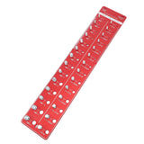 Darrahopens Auto Accessories > Auto Accessories Others > Automotive Repair & Speciality Tools Bolt and Nut Identifier Gauge 10B21 Carbon Steel High Accuracy Nut and Bolt Thread Checker for Detecting Fixed Bolts Red 55x11cm In Australia - Darrahopens