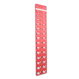 Darrahopens Auto Accessories > Auto Accessories Others > Automotive Repair & Speciality Tools Bolt and Nut Identifier Gauge 10B21 Carbon Steel High Accuracy Nut and Bolt Thread Checker for Detecting Fixed Bolts Red 55x11cm In Australia - Darrahopens