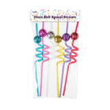 Darrahopens Auto Accessories > Auto Accessories Others > Automotive Repair & Speciality Tools bulk 144 Reusable Plastic Disco Ball Spiralstraws Asst