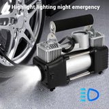 Darrahopens Auto Accessories > Auto Accessories Others > Automotive Repair & Speciality Tools Car Air Compressor 12V 4WD Portable Tyre Inflator Deflator Truck Pump 150PSI