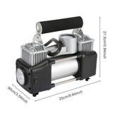 Darrahopens Auto Accessories > Auto Accessories Others > Automotive Repair & Speciality Tools Car Air Compressor 12V 4WD Portable Tyre Inflator Deflator Truck Pump 150PSI