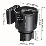 Darrahopens Auto Accessories > Auto Accessories Others > Automotive Repair & Speciality Tools Car Cup Holder Adapter - Bottle and Beverage Organizer Auto Accessory