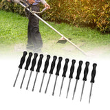 Darrahopens Auto Accessories > Auto Accessories Others > Automotive Repair & Speciality Tools Carburator Adjusting Kit with 12 Screwdrivers 1 String Steel Brush Comfort Grip Carburetor Repair Tools for 2 Cycle Carburetor Engines Trimmer In Australia - Darrahopens