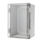 Darrahopens Auto Accessories > Auto Accessories Others > Automotive Repair & Speciality Tools Electrical ABS Junction Box IP66 Waterproof Electrical Enclosure with Clear Hinged Cover and Mounting Plate for Electrical Project 30x20x17cm
