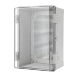 Darrahopens Auto Accessories > Auto Accessories Others > Automotive Repair & Speciality Tools Electrical ABS Junction Box IP66 Waterproof Electrical Enclosure with Clear Hinged Cover and Mounting Plate for Electrical Project 30x20x17cm
