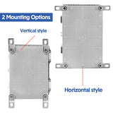Darrahopens Auto Accessories > Auto Accessories Others > Automotive Repair & Speciality Tools Electrical ABS Junction Box IP66 Waterproof Electrical Enclosure with Clear Hinged Cover and Mounting Plate for Electrical Project 30x20x17cm