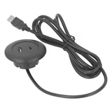 Darrahopens Auto Accessories > Auto Accessories Others > Automotive Repair & Speciality Tools Embedded Charging Round Port Desktop Power Grommet for Sofas Tables Bedside Workbenches Offices Homes 5V Input In Australia - Darrahopens