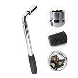 Darrahopens Auto Accessories > Auto Accessories Others > Automotive Repair & Speciality Tools Extendable Car Wheel Brace Heavy Duty Nut Lug Wrench Sockets 17/19mm & 21/23mm