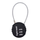 Darrahopens Auto Accessories > Auto Accessories Others > Automotive Repair & Speciality Tools Flightmode 3 Dial Steel Cable Padlock