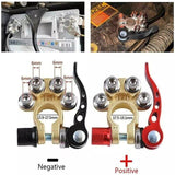 Darrahopens Auto Accessories > Auto Accessories Others > Automotive Repair & Speciality Tools Heavy Duty Car Battery Terminal Clamp 2PCS Quick Release Brass Connector